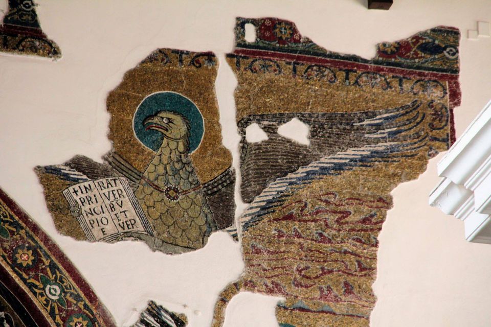 Cattedrale di san Matteo. Transetto: i mosaici della parete absidale #laculturanonsiferma